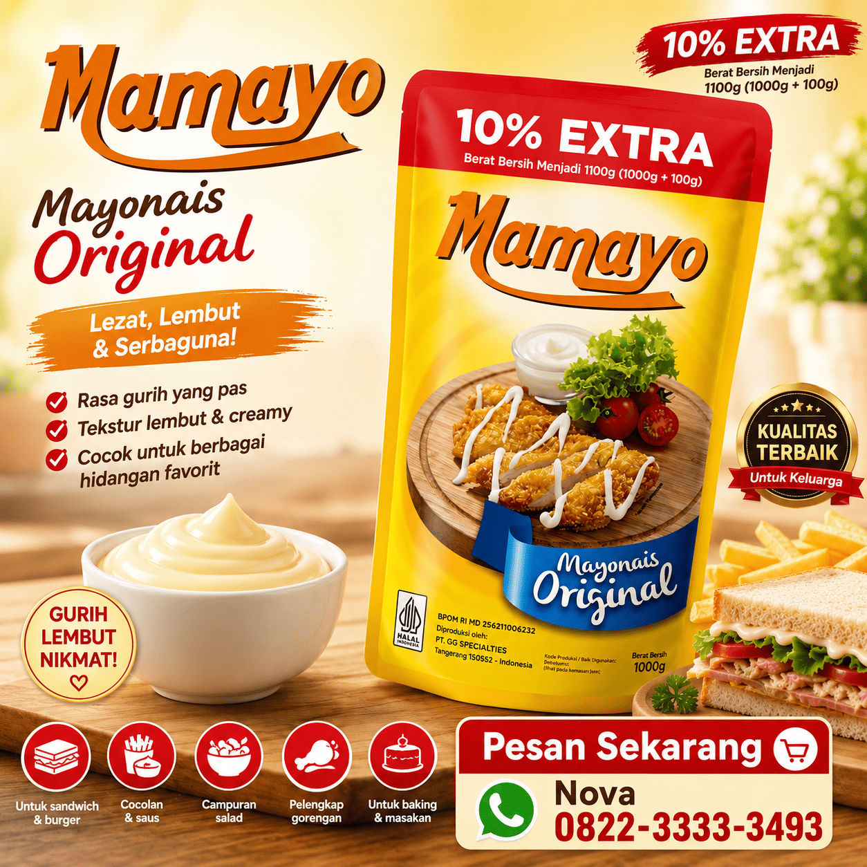 MAMAYO 1KG(DOS=12)(FEB27)